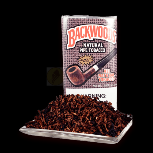 Backwoods Pipe Tobacco Black and Gold