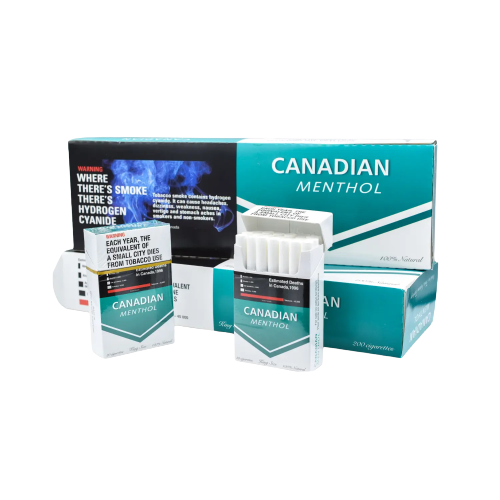 Canadian Menthol King Size Smoke Genius Tax Free Canadian Tobacco Smokes Cigarettes Cigars Chewing Nicotine Vapes Cannabis Accessories Free Delivery Shipping Canada Wide Ontario